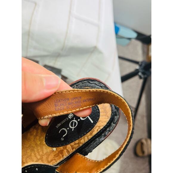 Boc leather comfort sandals size 7M - Picture 10 of 11